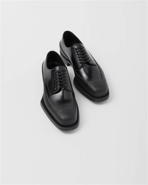 prada mens derby shoes